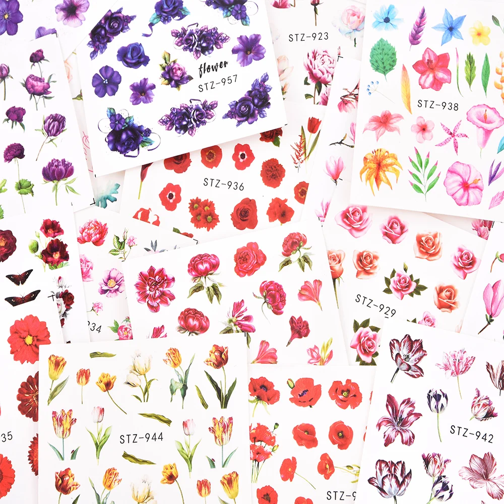 Наклейки для ногтей переводные наклейки маникюра 1 шт. | Красота и здоровье