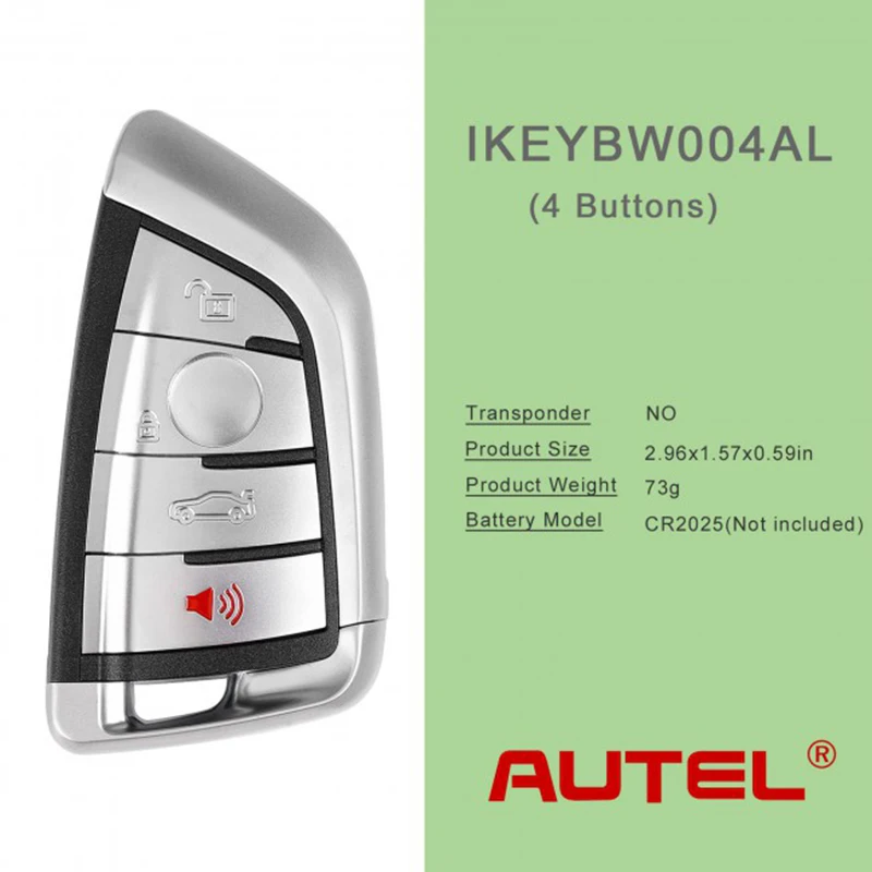 Универсальные программируемые смарт-ключи Autel IKEY для 700 автомобилей BMW Hyundai Nissan