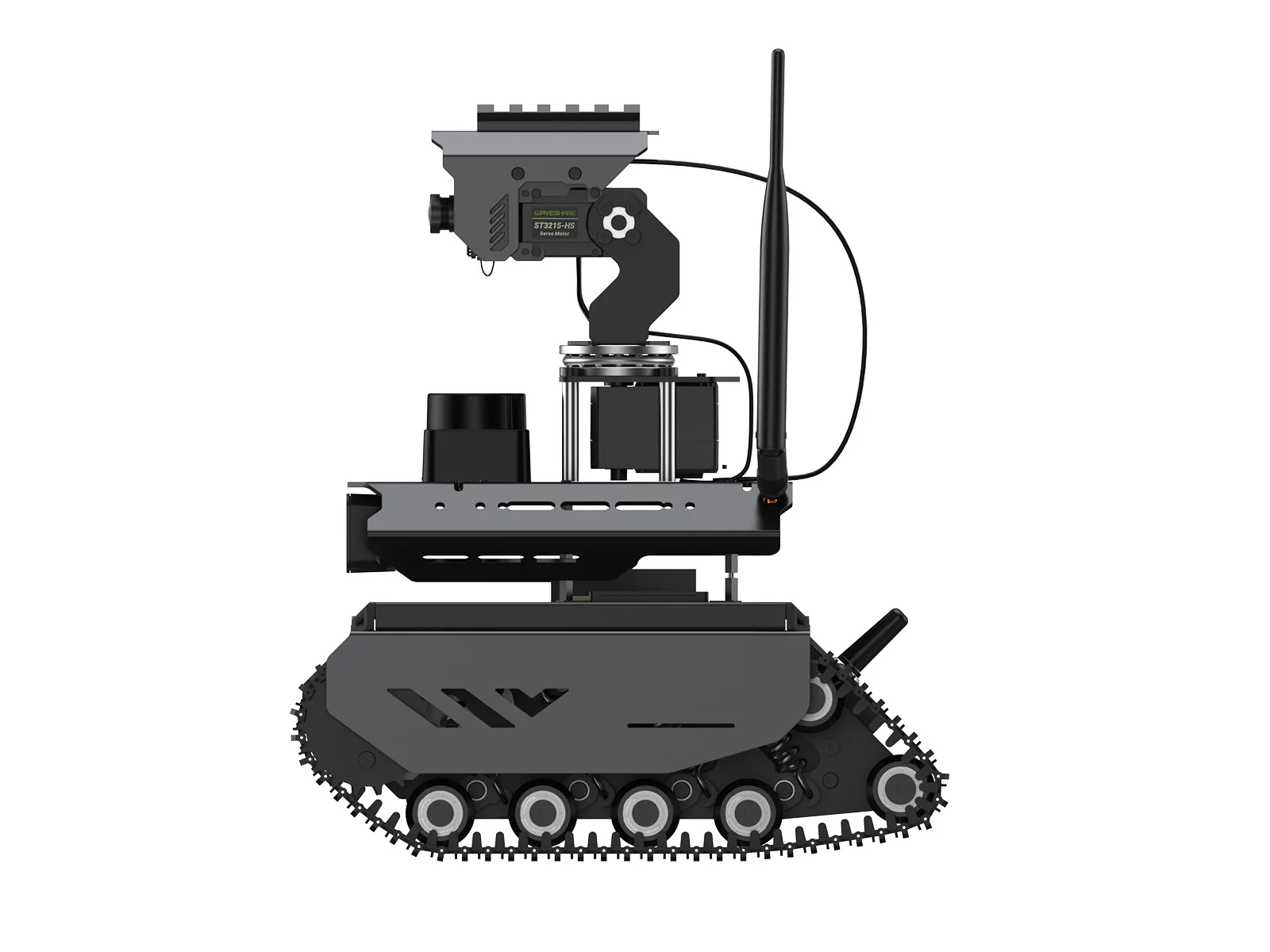 Waveshare UGV Beast ROS 2 внедорожный гусеничный робот с искусственным интеллектом