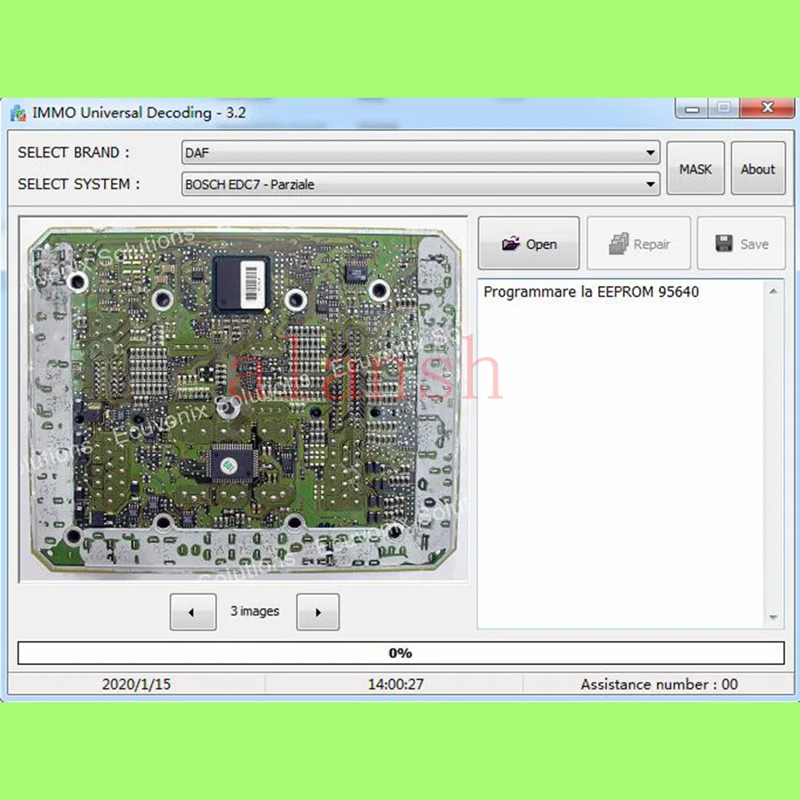 Immo universal decoding 3.2