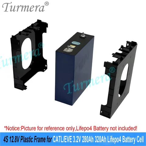 Рамка аккумулятора 12 В для CATL EVE 280 Ач 304 Ач 320 Ач 105 Ач Lifepo4 ячеек Огнестойкий пластиковый держатель из АБС-пластика с защелками 2025 Новый