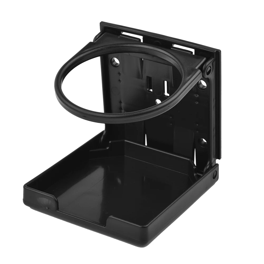

2PCS Universal Plastic Folding Cup Drink Holder Car Truck Boat RV With Mounts Beverage Shelf Decorative Rack Interior Parts