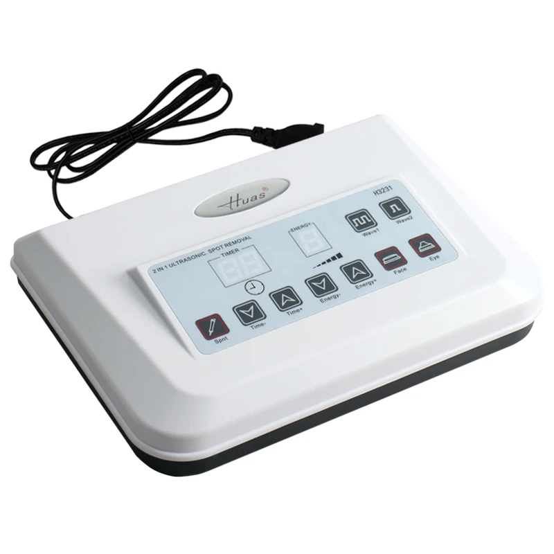 3 In 1 Ultrasonic Facial Machine Spot Tattoo Removal Anti Aging Ultrasound Face Body Massager Skin Deep Cleaning Beauty Device | Красота и