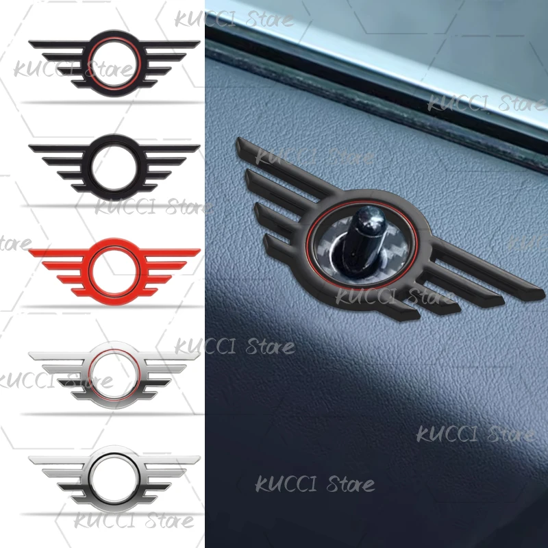 2/4 шт. 3D автомобильная наклейка для Mini Cooper S ONE JCW R53 R55 R56 R57 R59 F55 F56 логотип