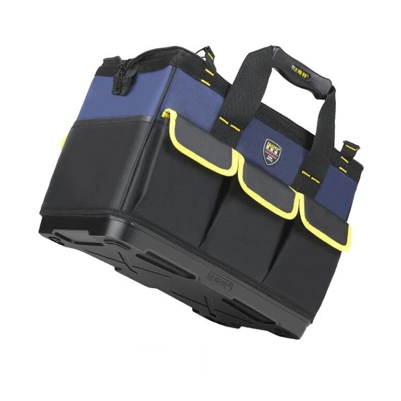 Upgrade Tool Bags Organizer Electrician Bag 1680D Oxford Waterproof Wear Resistant Strong Suitcase Storage Toolkit Tool Bag enlarge