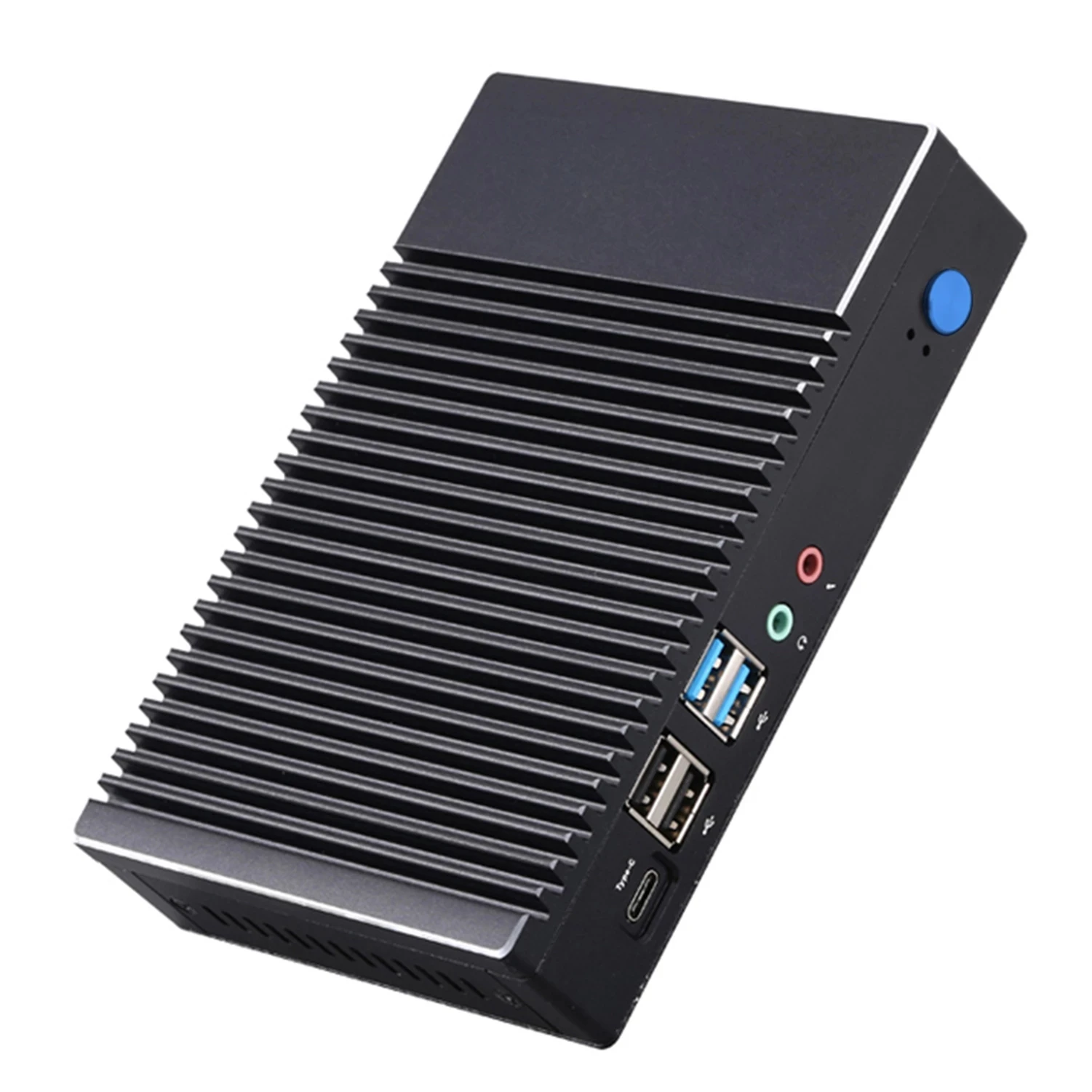 AMD A6-1450 Fanless Mini PC 8GB 512GB HD8250 Barebone HTPC Support HD VGA 1000M Lan 6*USB Office Mini Desktop Computer Windows10