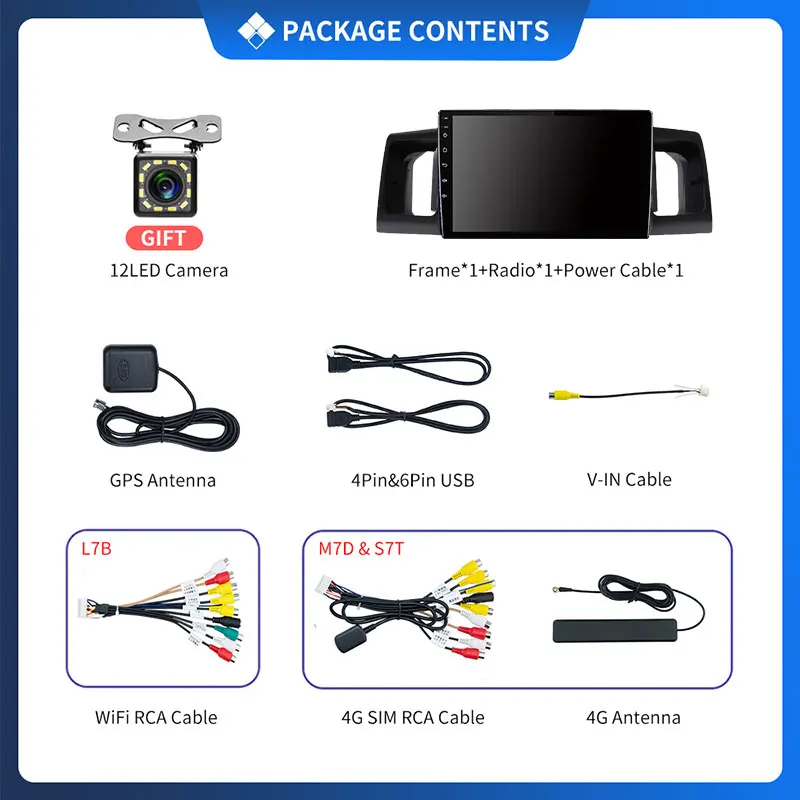 $109.73 EKIY S7T Android Car Radio For Toyota Corolla E130 E120 2000-2004 Navi GPS 1280*720 GPS Carplay Multimedia Player Auto Stereo FM