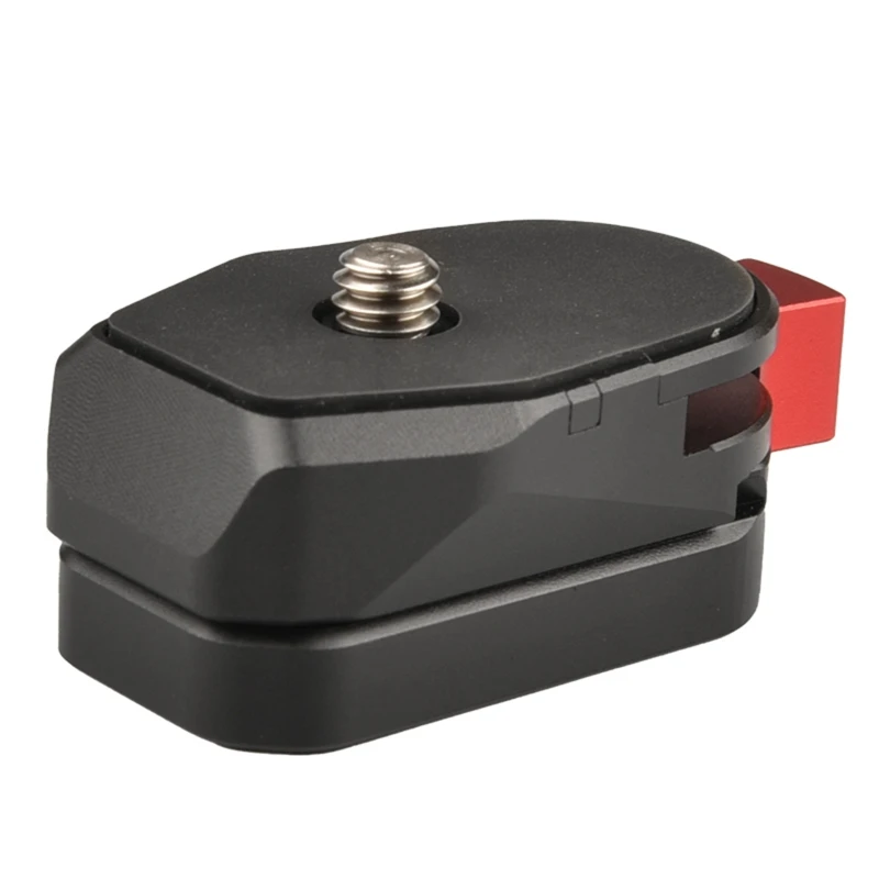 

Aluminum Alloy Quick Release Plate for Monitor DSLR Tripod LED Light Magic Arm Mini Self-Locking Rig Mount Adapter