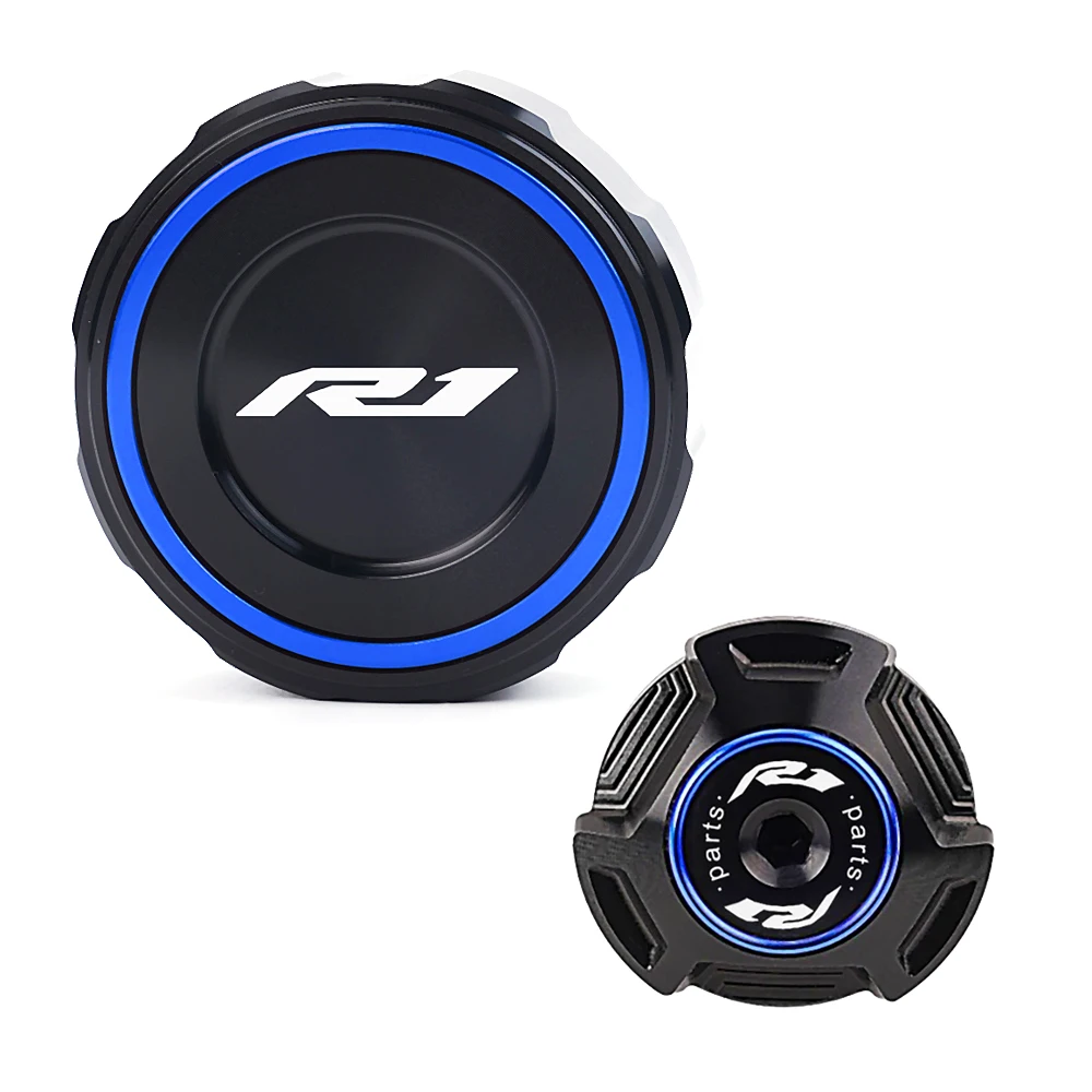 

Для YAMAHA R1 YZF-R1 R1M YZF-R1M 2004 2005 2006 2007-2024 аксессуары для мотоциклов крышка резервуара тормозной жидкости носок крышка заливной горловины масла