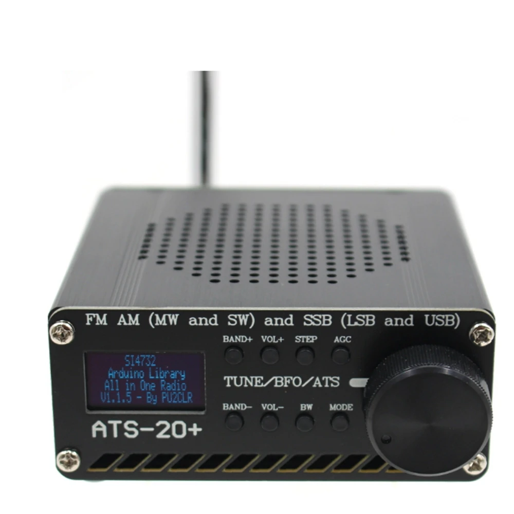 ATS-20+Si4732 Полнодиапазонный радиоприемник FM AM MW SW и SSB (LSB USB)
