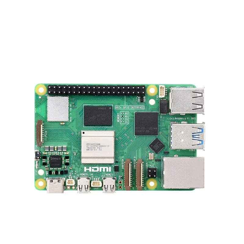Для 5 Raspberry Pi 5-го поколения 2/4 ГБ/8 ГБ BCM2712 Новое издание комплекта опционально