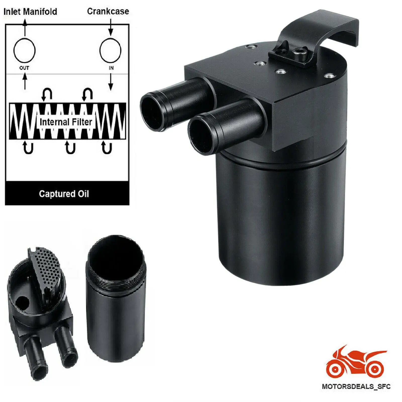 

Заготовка алюминиевый маслоуловитель банка бака перегородка для N54 335 335i 535i