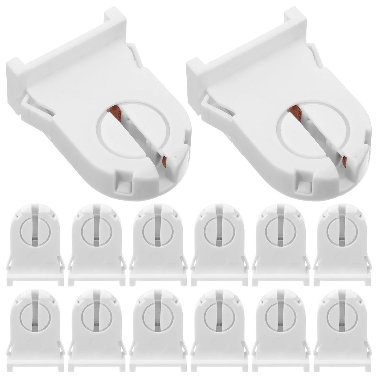 

20pcs Bulb Holder Mounting Clip Tube Clamp Mounting Bracket Pipe Support Base