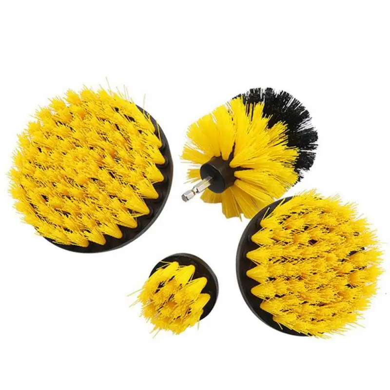 

Cleaning Drill Brush Set Power Scrubber Wash Cleaning Brushes Parts for Car Wheel Tire Glass Windows Bathroom Tile Washing Care