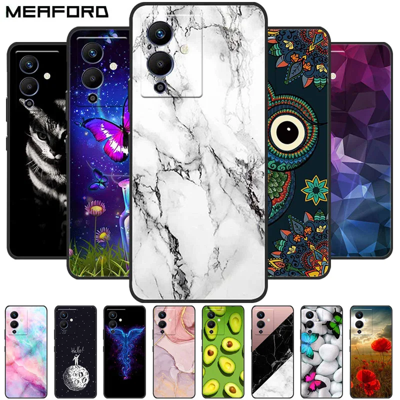 

For Infinix Note 12 Pro 5G Case Marble Soft Silicone Phone Cover for Infinix Note12 Pro 5G 6.7" Back Cover X671B Coque Funda