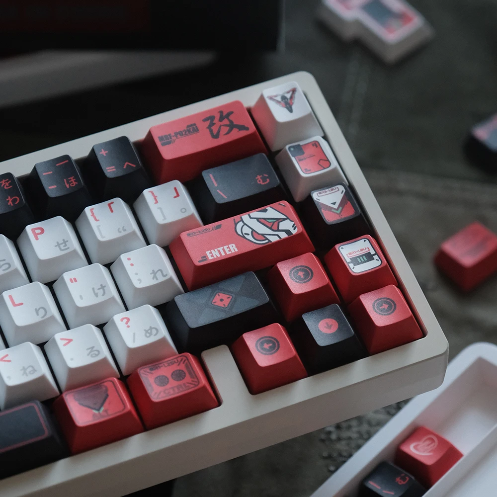 Оригинальные колпачки для клавиш FBB Red Heresy PBT сублимационная индивидуальная