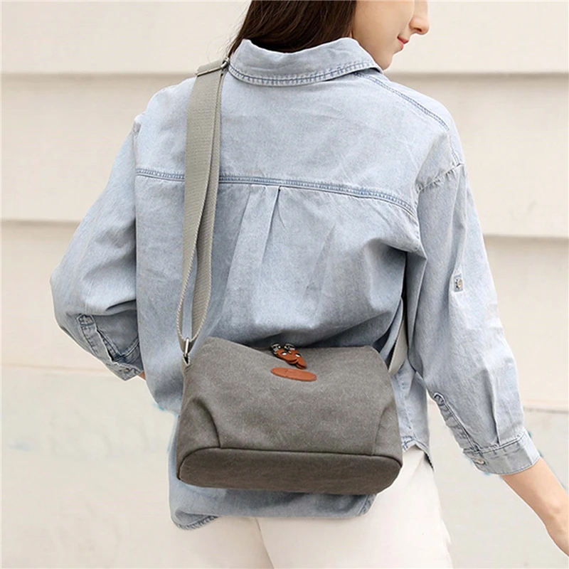 

Холщовая Сумка для покупок для женщин, однотонная хлопчатобумажная тканевая сумка на плечо, многоразовая эко-сумка-тоут для продуктов