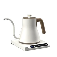 temperature control pot intelligent constant temperature electric kettle gooseneck fine mouth coffee pot tea temperature