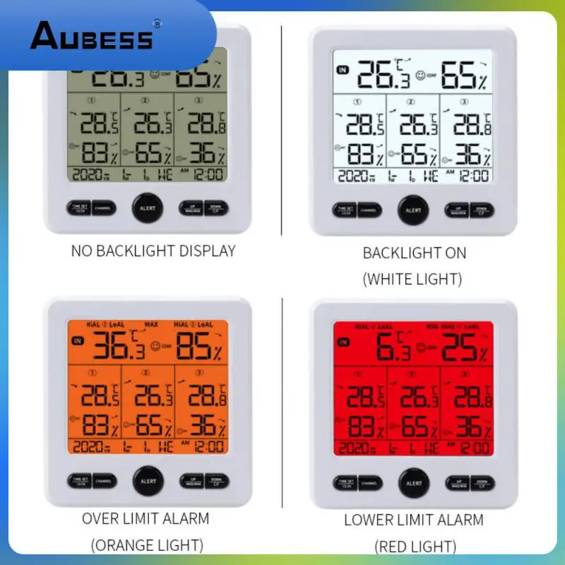 

Wifi Thermohygrometer Calibration Function Weather Station Temperature Meter Accurate Reliable Thermohygrometer