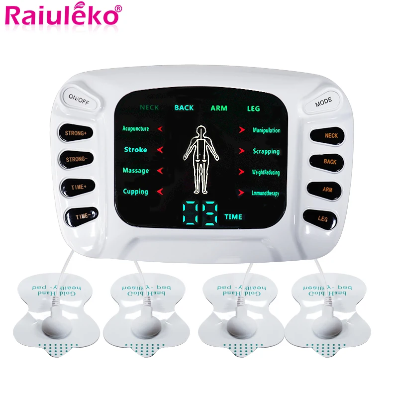

Tens Full Body Acupuncture Electric Therapy Massager Meridian Physiotherapy Muscle Stimulator Apparatus Slimming Healthy Care