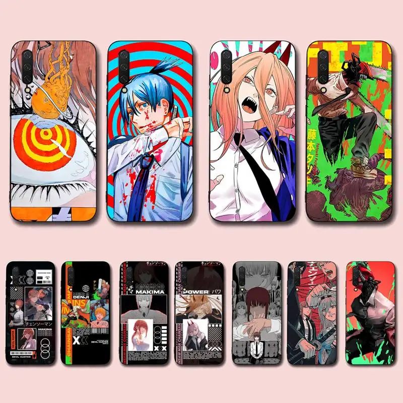 

Japan Cartoon Anime Chainsaw Man Phone Case for Xiaomi mi 5 6 8 9 10 lite pro SE Mix 2s 3 F1 Max2 3