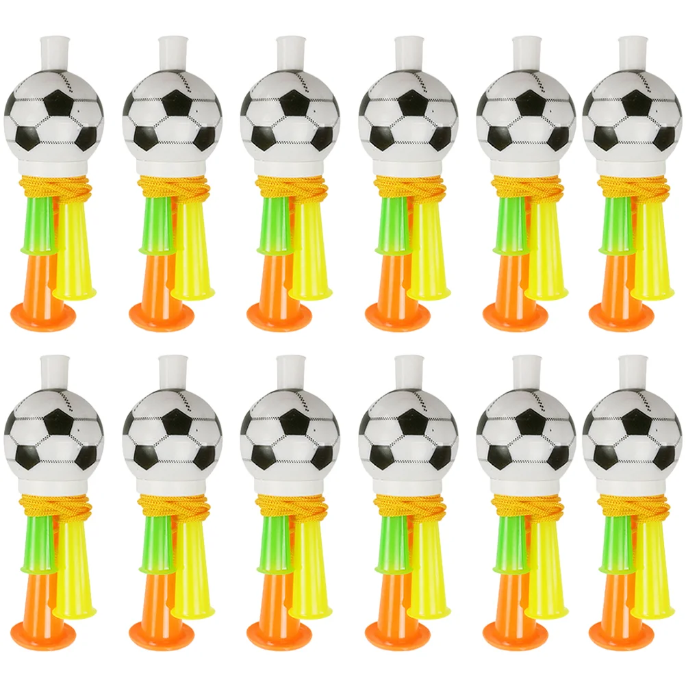 

12 Pcs Whistle Party Noise Makers Cheerleading Horns Musical Whistles Kids Mini Toys Air Plastic Sporting Child Orf instrument