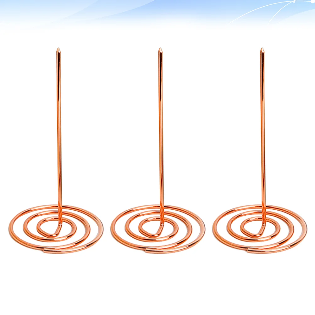 3 шт. ресторанный аксессуар для меню вилка держатель счетов папка с иглами