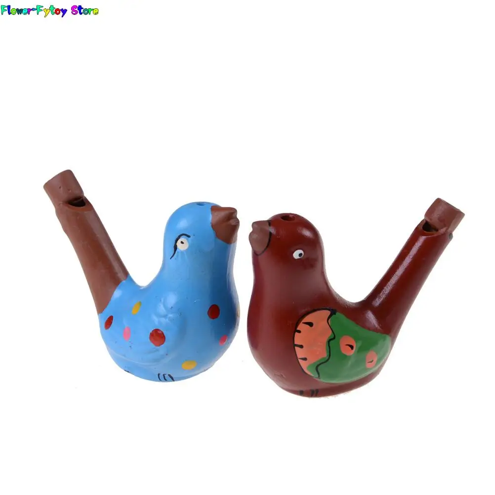 

Coloured Drawing Water Bird Whistle for Kid Early Learning Musical Instrument Bathtime Musical Toy Educational Children Gift Toy