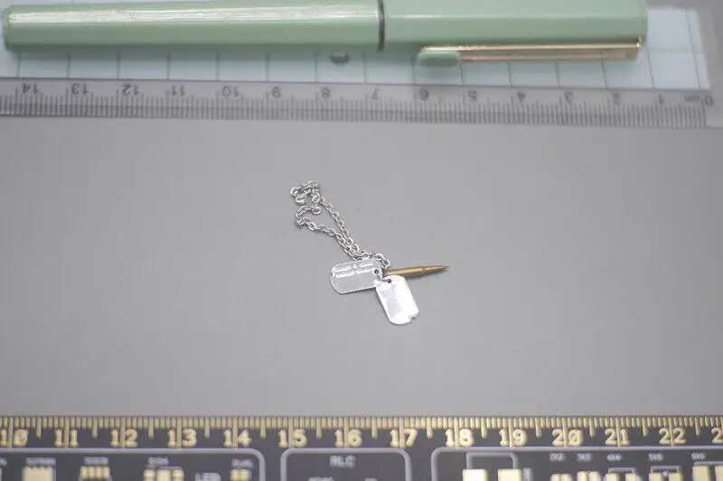 

SoldierStory 1/6th Sodier Accessories SSG003 Bullet Dog Tag for 12'' Figure