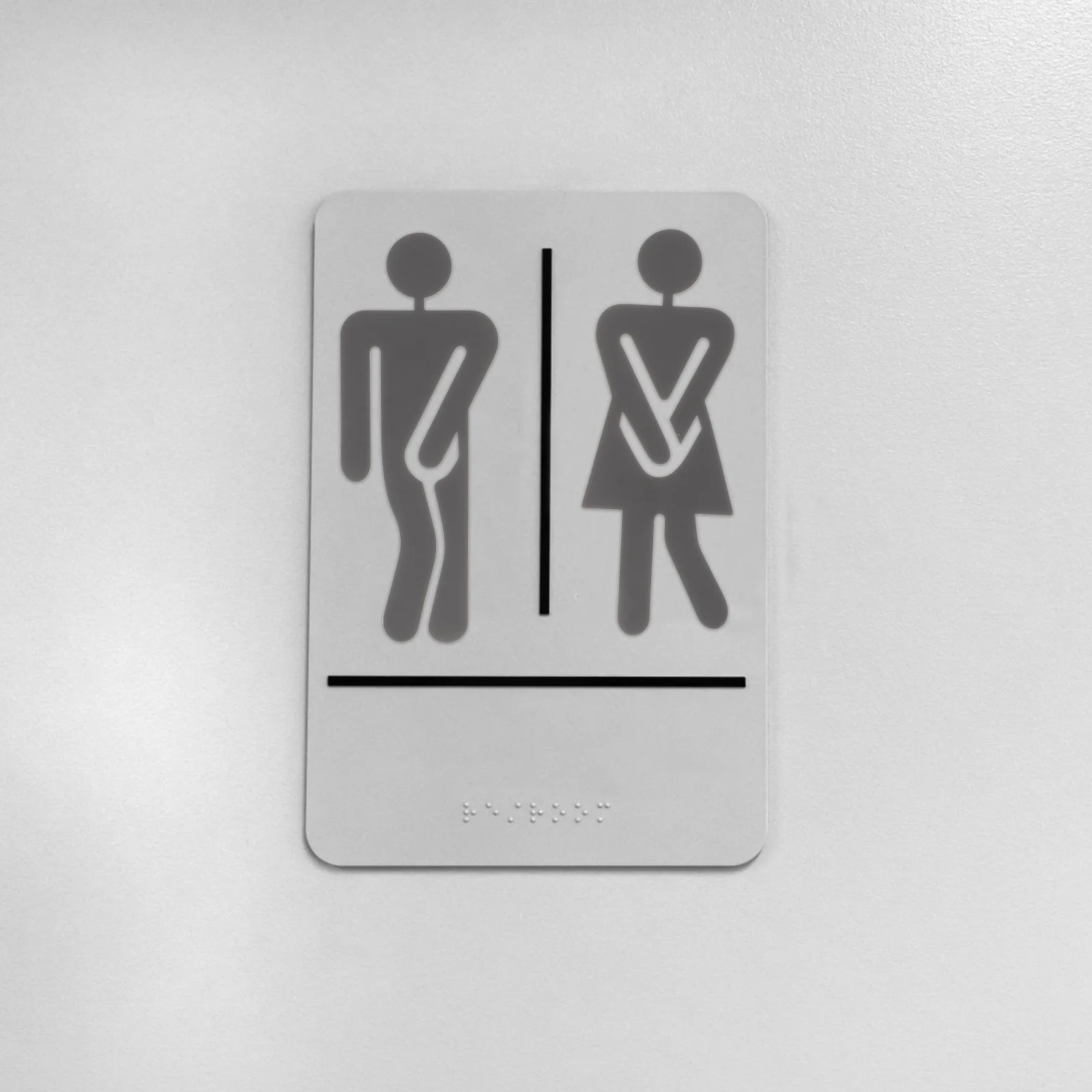 

1 Pair Restroom Identification Signs Men and Toilet Signs Restroom Signs