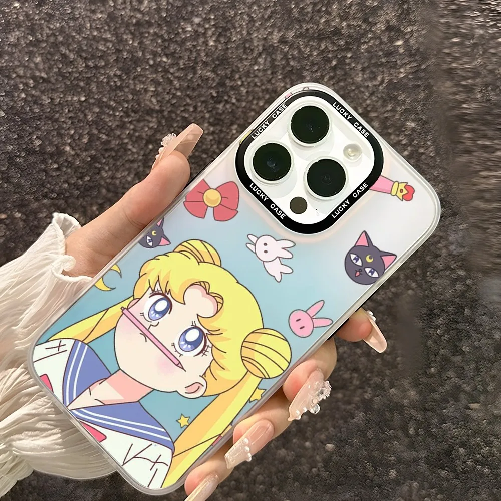 Прозрачный матовый чехол для IPhone 15 11 14 13 Pro Max 12 X XR XS 8 7 Plus