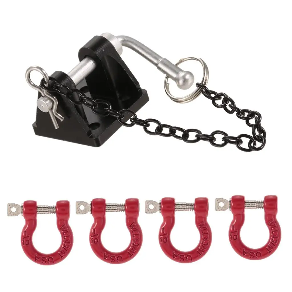 

Комплект крючков для радиоуправляемого буксирного прицепа 1:10 Axial SCX0046 CC01