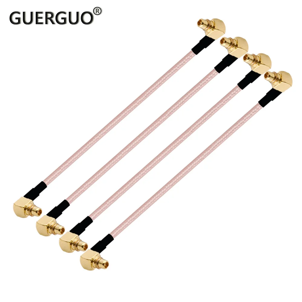 

10pcs MMCX Male Plug to MMCX Male Plug Connector MMCX Coaxial RF Adapter RG178 RG316 Pigtail Cable10CM/25CM/50CM