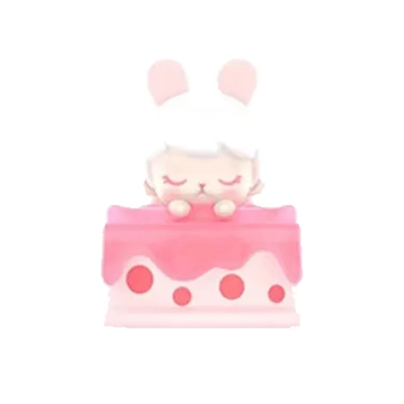 POPBean кремовый торт серии 3 5 см Labubu Pucky делающий PU Dimoo Skullpanda Молли экшн-фигурки куклы