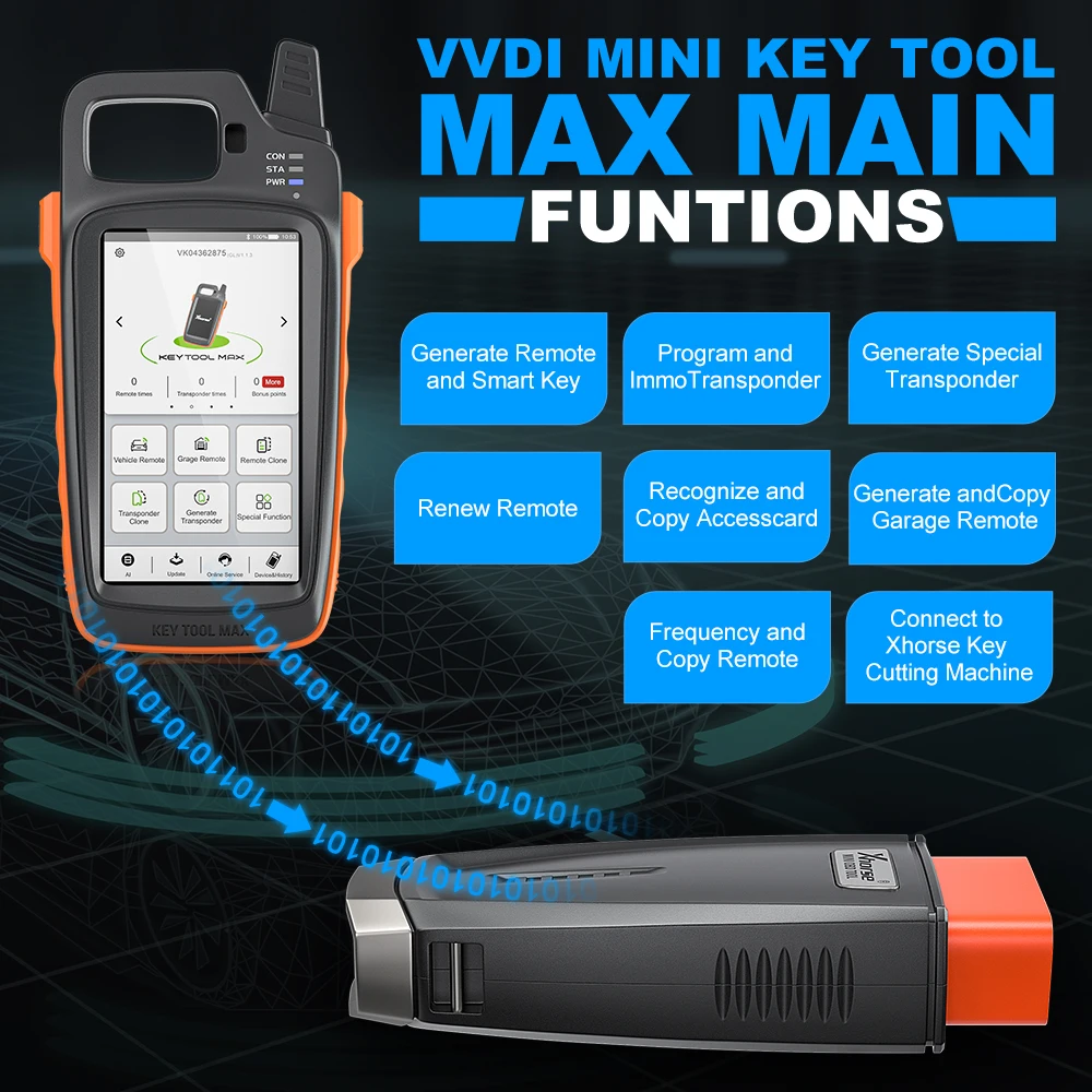 Рисунок 2 - Xhorse VVDI Key Tool Max для дистанционного