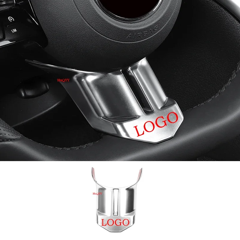 

Автомобильные аксессуары для Mercedes Benz A C E S Class W206 W213 W223, оправа рулевого колеса, нижняя отделка, декоративная рама, логотип AMG