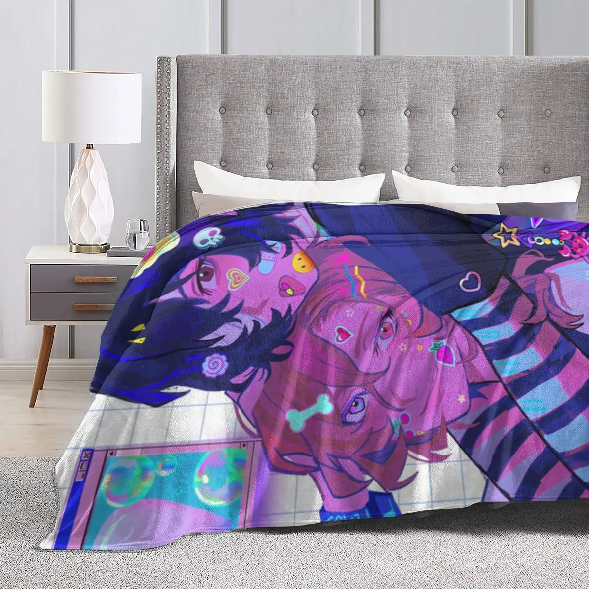 YTK Soukoku Ультрамягкое одеяло из микрофлиса