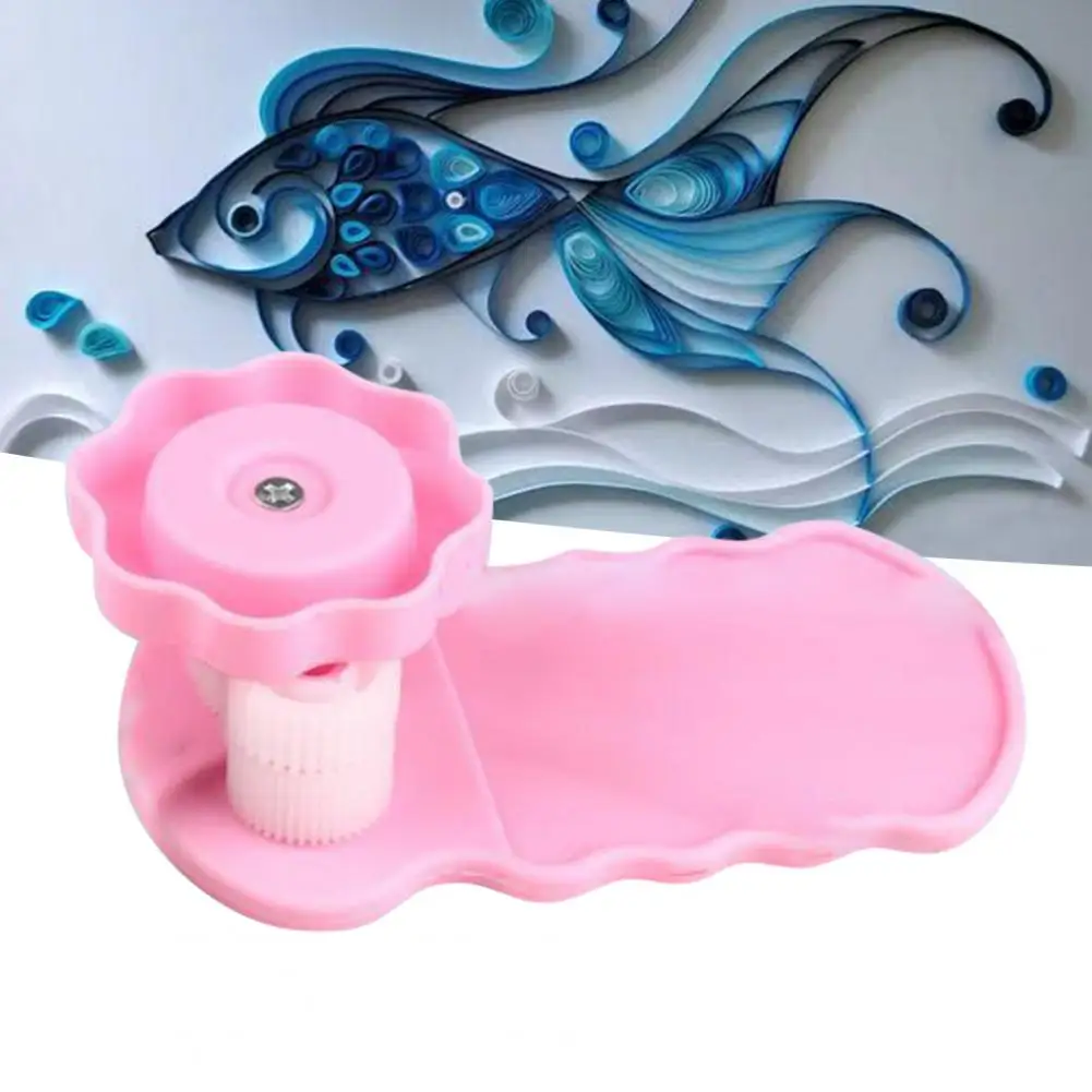 

Portable Paper Quilling Tool Multifunctional Creative Pleated Shaper Corrugated Paper Rollers for Kindergarten Reel