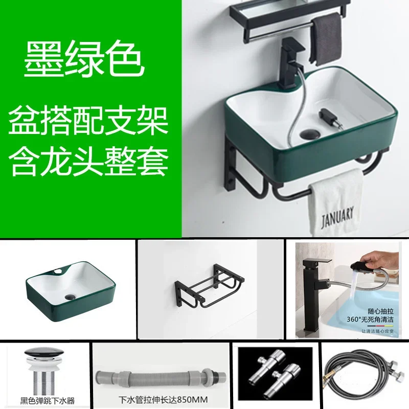 Небольшие раковины для дома ванной комнаты настенные керамические Настенная