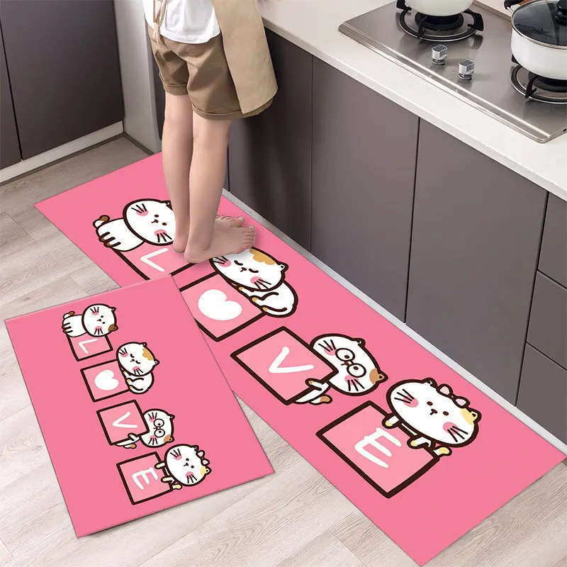 Современный кухонный коврик противоскользящий длинный ковер для коридора