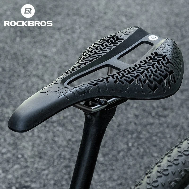 

ROCKBROS Breathable Bicycle Saddle Mountain Road Bike Seat Cover Non-Slip MTB Saddle Lightweight Pro Racing Cycling Seat Cushion