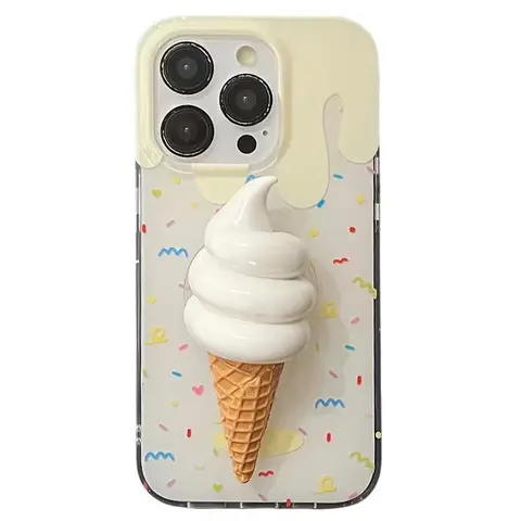 3D складной кронштейн подушки безопасности для мороженого, подставка для телефона, акриловая подставка для зеркала, настольная складная ручка для телефона