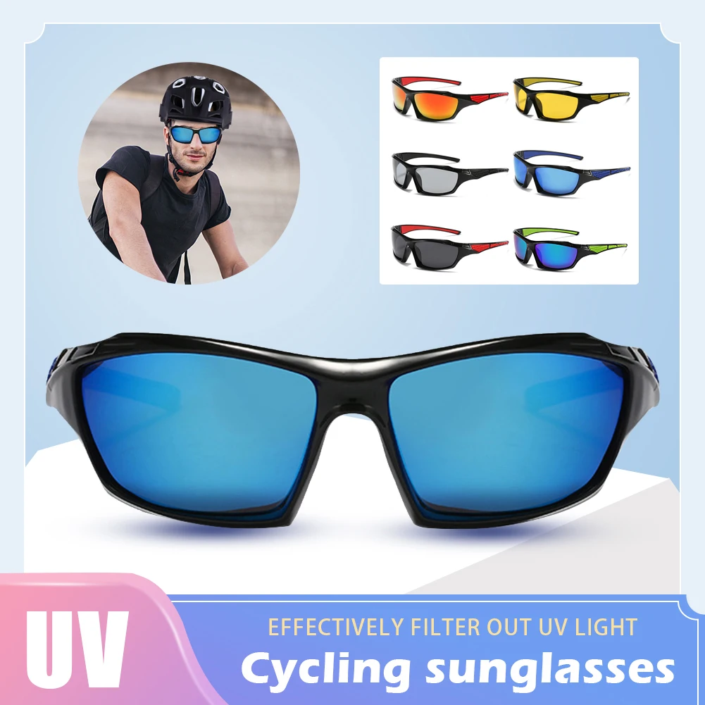 

universal Cycling Sunglasses UV Protection Windproof Glasses For Men Women Polarized Lens Bike Sunglasses Eyewear Equipment