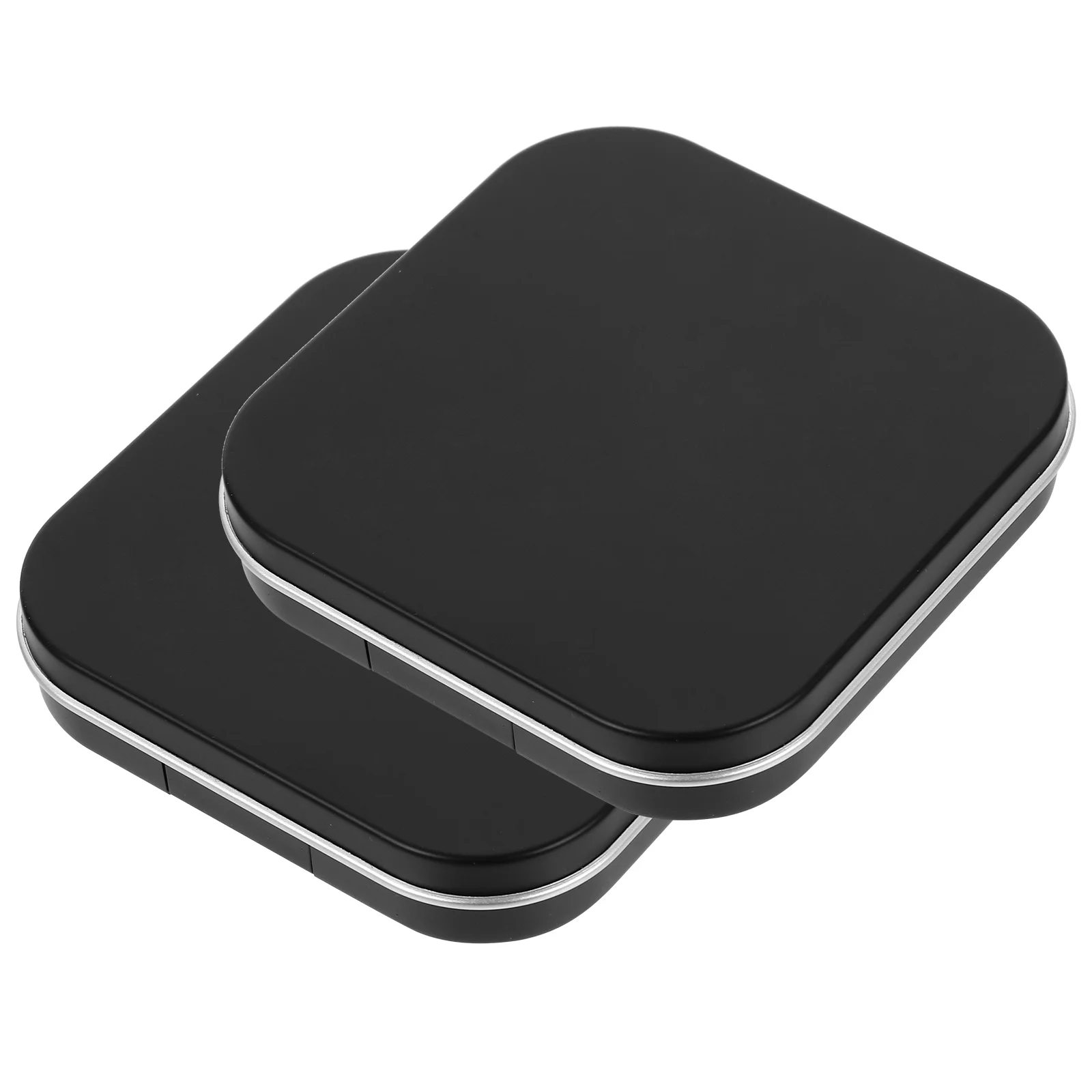 2 шт. коробка для теней век контейнер макияжа органайзер косметики пудра