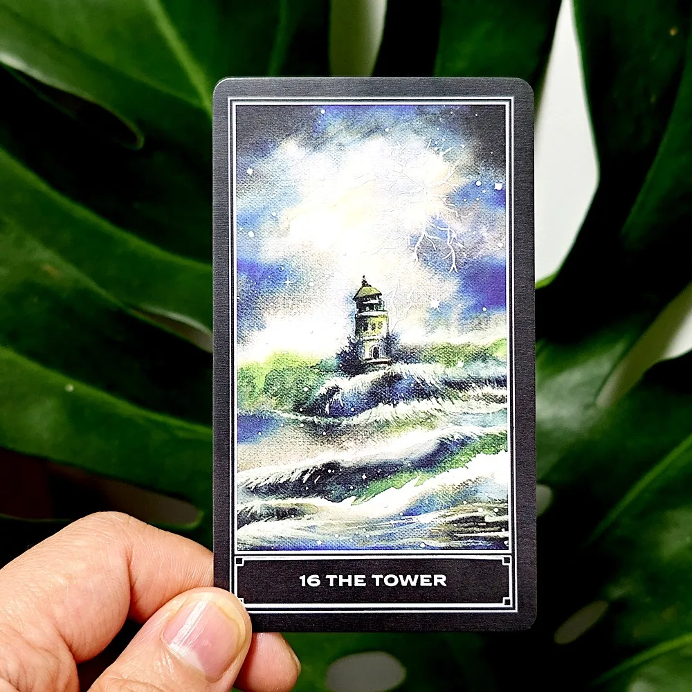 Очаровательные карты Таро земли 10 3*6 см-Карты животных 80 карт с полным