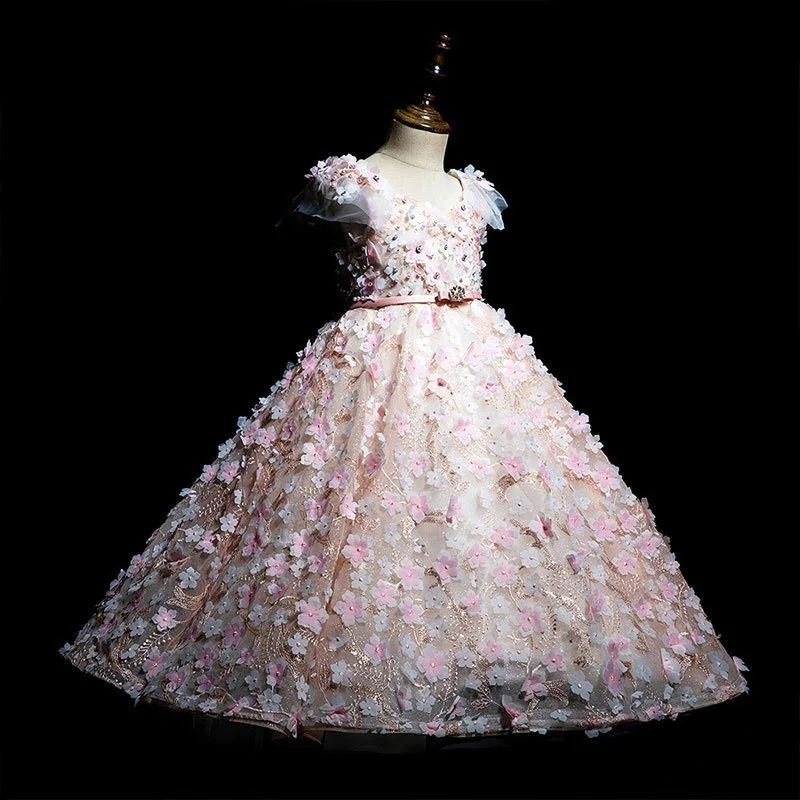 

Ashely Alsa Princess Little Girl Birthday Party Dress Kids Children Pageant Gown Ballkleide Vestidos Para Eventos Especiales