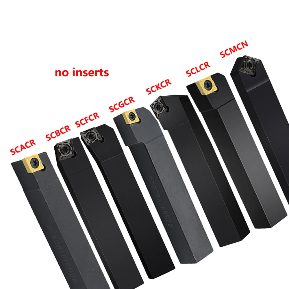 

SCACR SCBCR SCFCR SCGCR SCKCR SCLCR SCMCN 16 мм 20 мм Внешний держатель инструментов с ЧПУ SCLCR1616 SCBCR1212H09 SCGCR1212H09 SCKCR1212