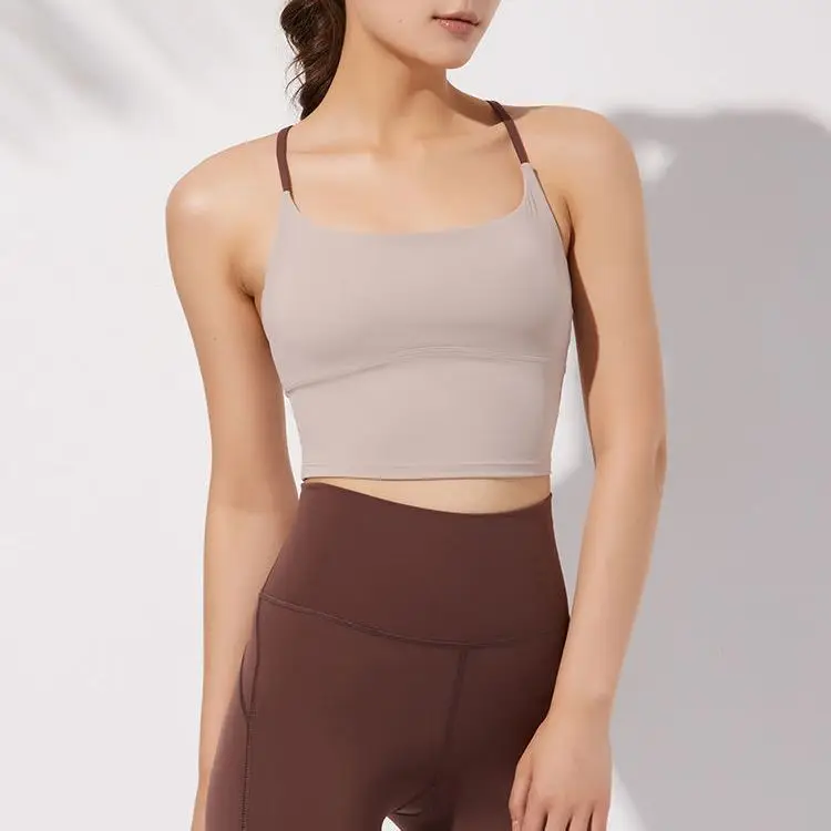 Y с нагрудником одежда для йоги жилет женский новый спортивный бега одинаковый по