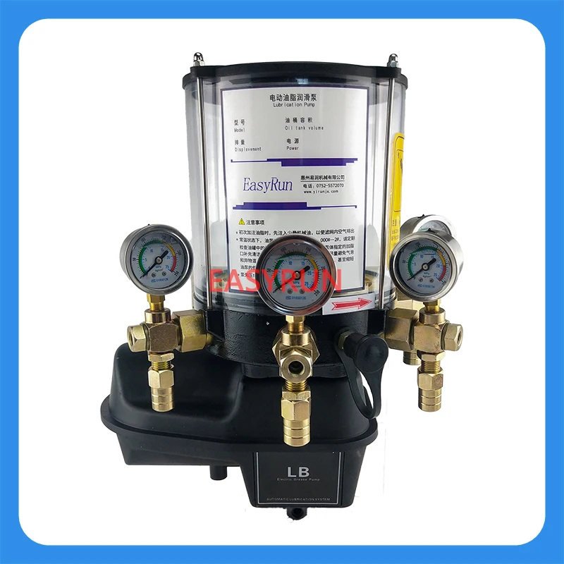 Смазочный насос с 4 выходами 2 литра 380 В |