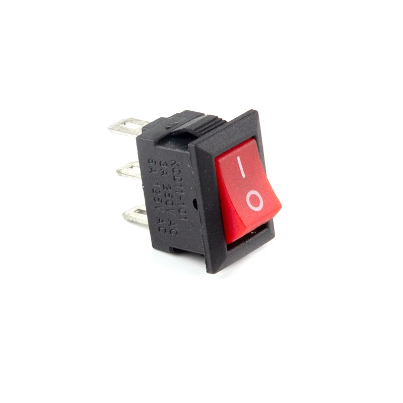 

Кнопочные мини-выключатели KCD1 6-10А 250В